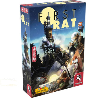Geronimo games first rat nl - - strategisch spel - vanaf 10 jaar - van 1 tot 5 spelers
