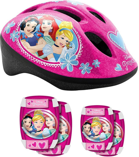Disney skate - skeelers - fiets - beschermset princess roze 5-delig