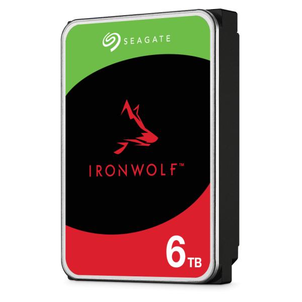 Seagate seagate st6000vn006 ironwolf hdd, 6 tb, 5400 rpm, 256 mb, 3.5 , serial ata iii