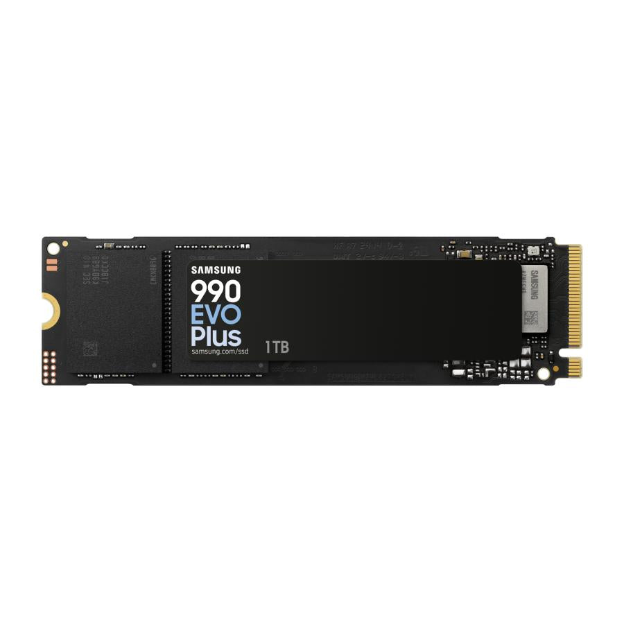 Samsung MZ-V9S1T0BW 990 EVO plus SSD, 1 TB, M.2, PCIe 4.0, 7150 MB S, 1350000 IOPS, Sort