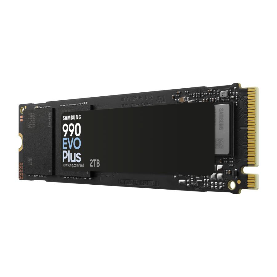 Samsung MZ-V9S2T0BW MZ-V9S2T0 990 EVO Plus SSD, 2 TB, M.2, PCIE 4.0, 7150 MB S, 1350000 IOPS, SORT