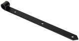 1013639 - enkel luikscharnier zwart 35 cm dia 18 mm | 6 stuks