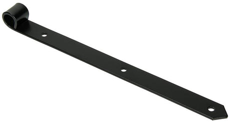 1013639 - enkel luikscharnier zwart 35 cm dia 18 mm | 6 stuks