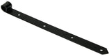 1013640 - enkel luikscharnier zwart 40 cm dia 18 mm | 6 stuks