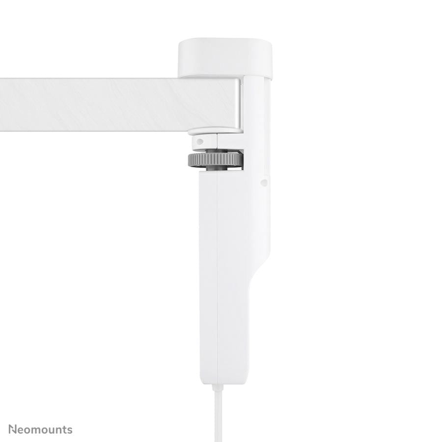 Neomounts ds22-840wh6 desk socket with clamp, 1.4 m, indoor, type f, plastic, white, power delivery