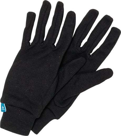 Odlo active warm kids handschoen - zwart - maat s