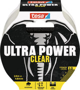 Tesa ultra power clear 56496-00000-00 reparatietape transparant (l x b) 10 m x 48 mm 1 stuk(s)