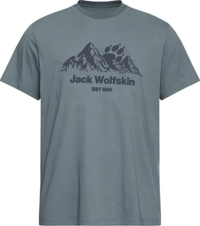Jack wolfskin carefree t m heren outdoorshirt-grey odessa