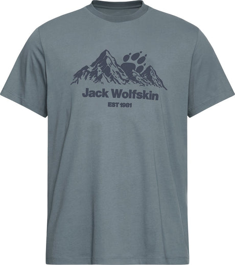 Jack wolfskin carefree t m heren outdoorshirt-grey odessa