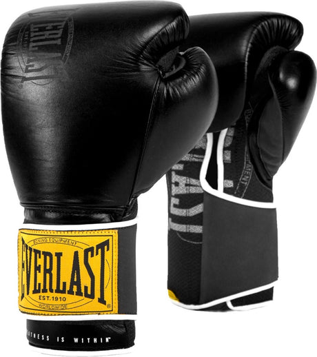 Everlast 1910 classic training - bokshandschoenen - 12 oz - zwart 12 oz