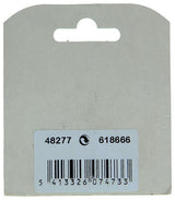 Mack 1014263 - raamschuif met ronde knop, bichromaat a 60 - b 10 mm | 5 stuks