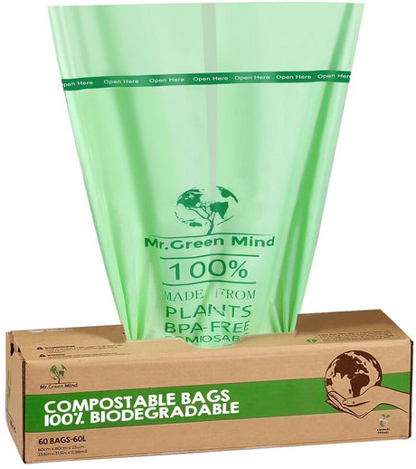 Mr. green mind biozak 60 liter - 60 zakken