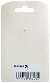 Mack 1013795 - 4 geplooide winkelhaken wit gelakt 60x60mm | 10 stuks