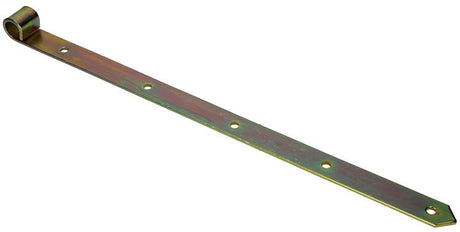 1013727 - enkel luikscharnier geel verz.50 cm dia 18 mm | 6 stuks