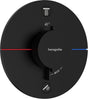 Hansgrohe showerselect comfort s thermostaat inbouw voor 2 functies mat zwart