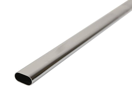 Mack 1014448 - kastbaar verchroomd l 150 cm h 30 x b 15 x 0,8 mm | 5 stuks