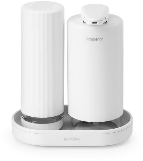 Brabantia sinkstyle zeepdispenser set - mineral fresh white