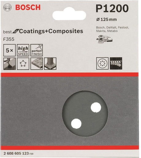 Bosch 5 schuurvel ø125 best coatings 8,1200