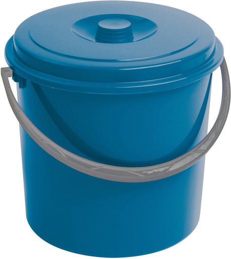 Curver - emmer met deksel 16l - comfortabele handgreep - 335 x 322 x 315 mm - blauw, 235235