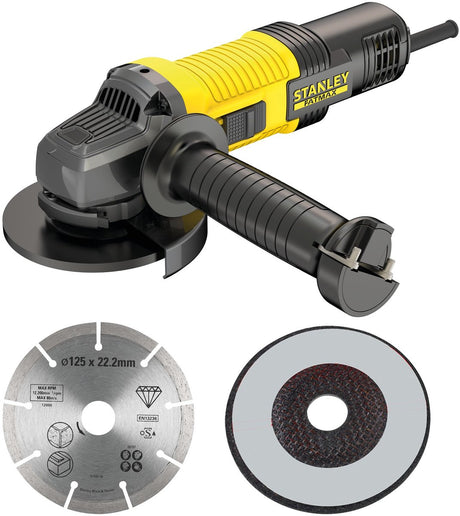 Stanley hoekvermaler 850w fmeg220k 125mm geval