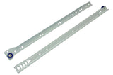 1013690 - paar rolladegeleiders wit 25kg 45cm | 5 stuks