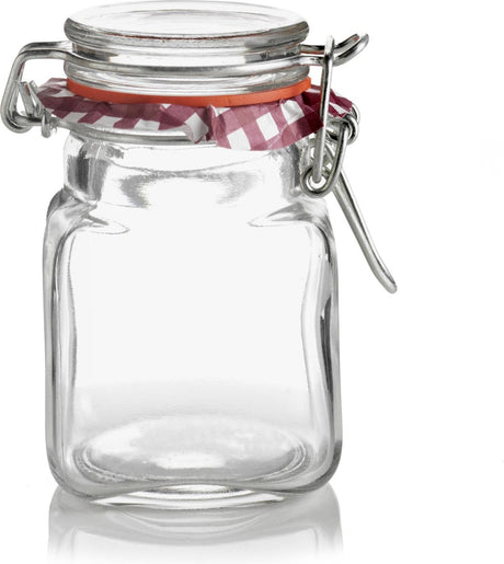 Kilner - vierkante weckpot - 70 ml - klein