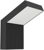 Eglo grottazzolina wandlamp buiten - led - 17.5 cm - zwart melkkleurig