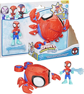 Spidey and his amazing friends marvel water-webs spider crab speelset