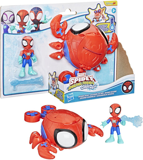 Spidey and his amazing friends marvel water-webs spider crab speelset