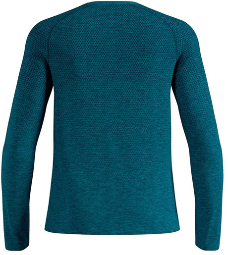 Odlo essential seamless t-shirt met lange mouwen blauw l man l