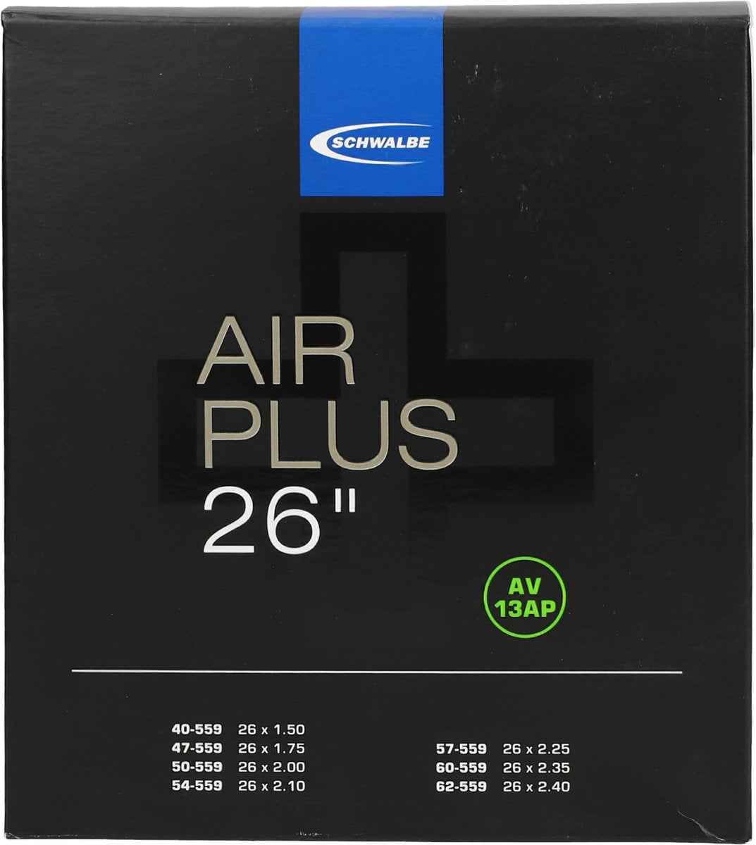 Schwalbe Av13ap binnenband airplus 26inch 40 62-559 ib agv 40mm