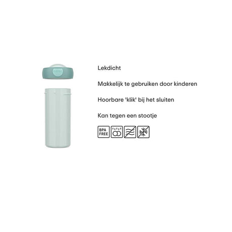 Mepal schoolbeker campus 300ml - cool pink