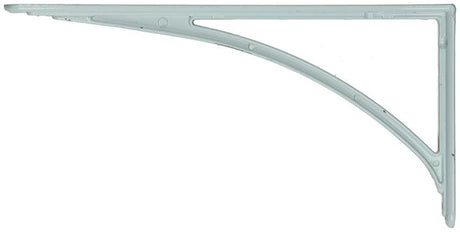 1015318 - versterkte konzool alu wit 300x150 mm | 6 stuks