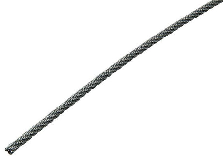 1015568 - verzinkte staalkabel 7x7 100m 4mm wll 160 kg din en 12385-4 | 100 stuks