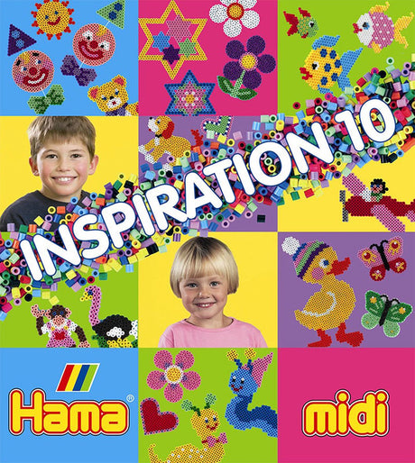 Hama strijkkralen voorbeeldenboekje 'nummer 10'