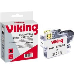 Inktcartridge viking compatibel brother lc-3217bk zwart