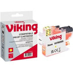 Inktcartridge viking compatibel brother lc-3217y geel