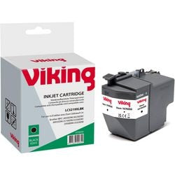 Inktcartridge viking compatibel brother lc3219xlbk zwart