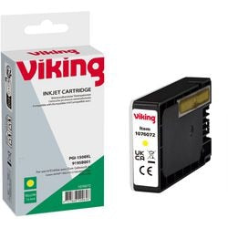 Inktcartridge viking compatibel canon pgi-1500xl geel