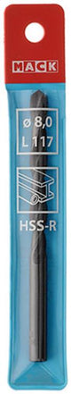 Mack 1018188 - universeelboor hss r ø 8,0 x 117 mm | 5 stuks