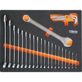 Beta werkplaatsinrichting tools c45pro 2.0 w (werkblad van multiplex hout) inclusief gratis 268-delige gereedschapsset