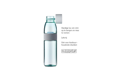 Mepal waterfles ellipse 700ml vivid blue