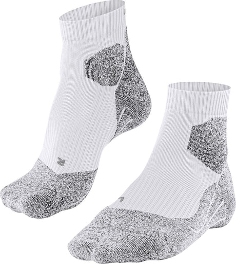 Falke ru trail anti-blaar functioneel materiaal hardloopsokken heren wit - maat 46-48