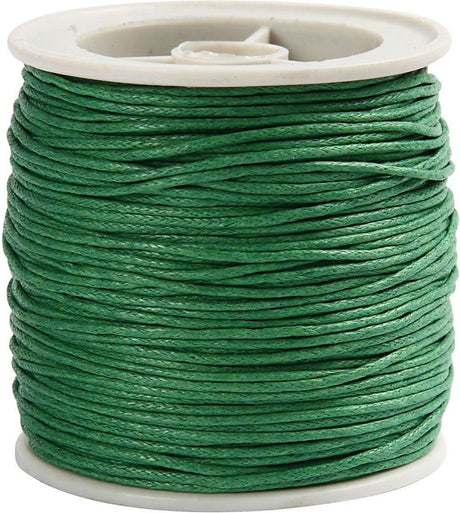 Creativ company katoenkoord groen 1 mm dik 40 m
