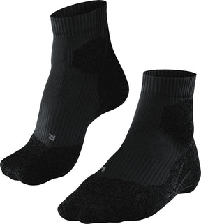 Falke ru trail anti-blaar functioneel materiaal hardloopsokken dames zwart - maat 39-40