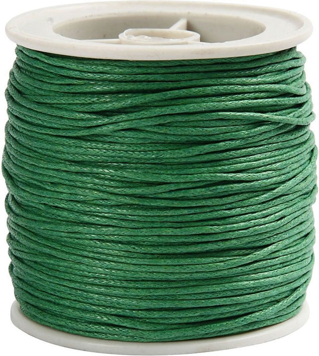 Creativ company katoenkoord groen 1 mm dik 40 m