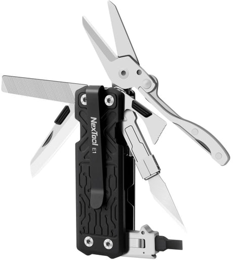 Nextool pocket tool e1 – multitool 10-in-1 – compact robuust – rvs constructie – voor everyday carry