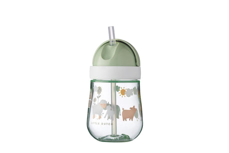Mepal rietjesbeker mio 300ml - little farm