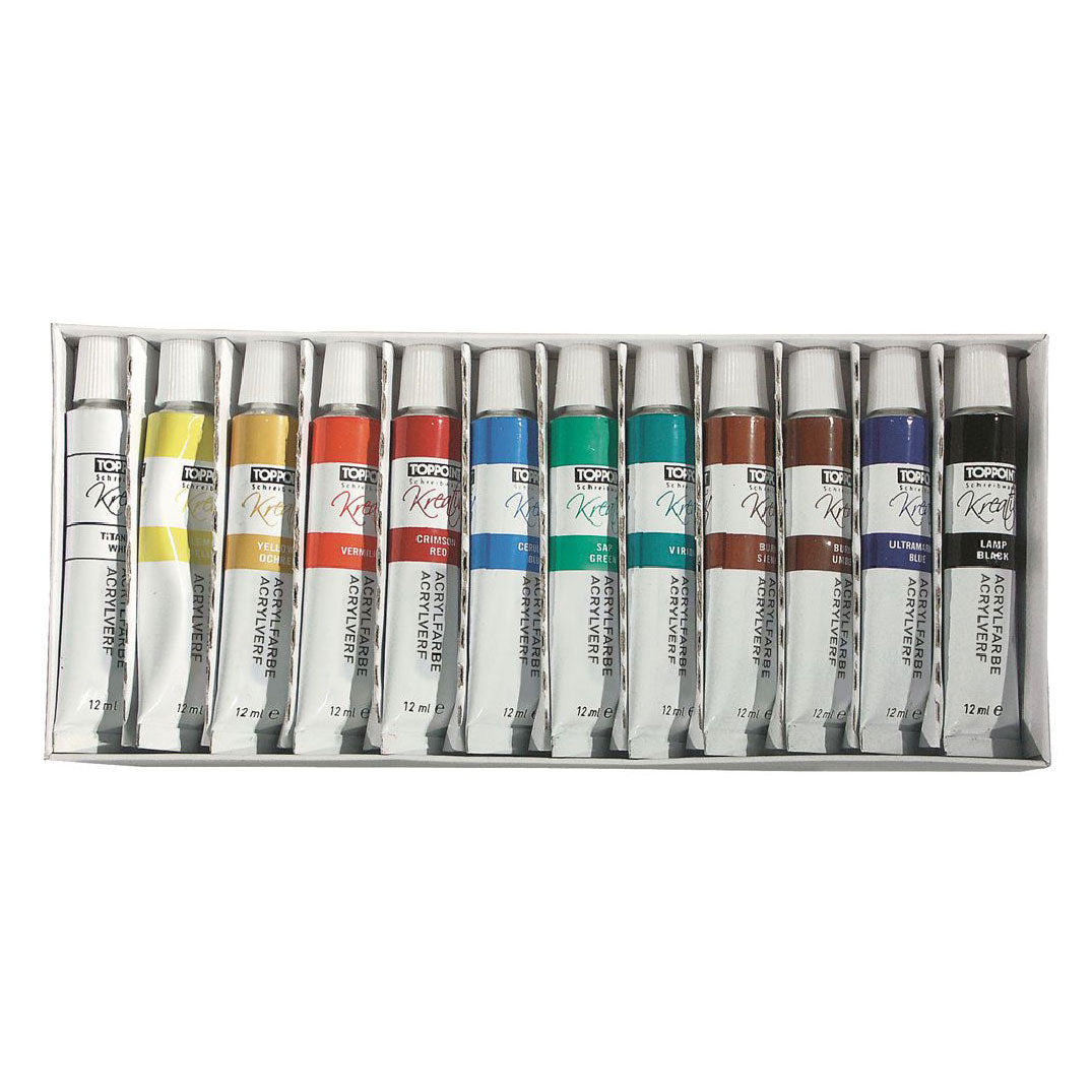 Stylex Acryl lacken 12ml 12 Tubes