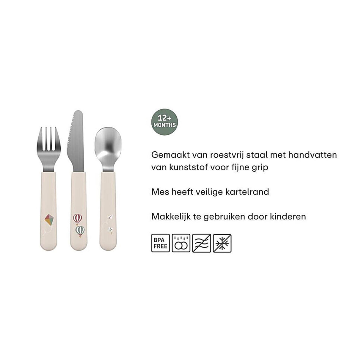 Mepal sunshine rainbow kinderbestekset